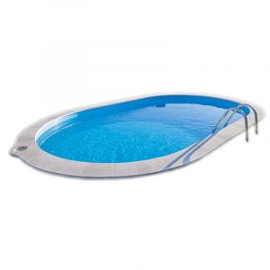 Azuro Rattan 550x370x120cm ovaal zwembad
